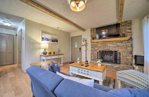 Maggie Valley House | Charming Maggie Valley Getaway with Fire Pit!