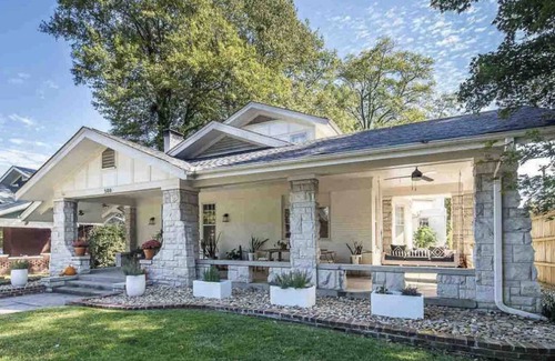 Evergreen House | Charming Midtown Bungalow minutes from downtown
