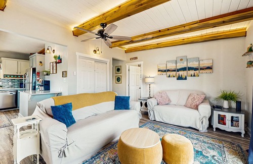 Rockaway Beach House | Charming, modern home close to the beach with full kitchen, WiFi, & large deck