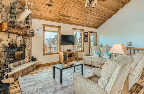 Warm Springs House | Charming mountain cabin in Fairplay w/ private hot tub and epic views