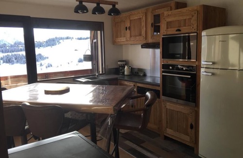 Les Saisies Apartment | Charming mountain-style T3 completely renovated