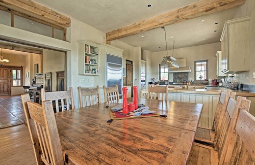 Cerrillos House | Charming Mountain Estate w/Views + Fire Pit!