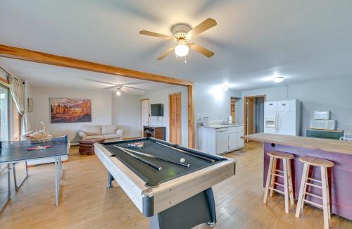Oak Hill House | Charming New York Chalet with Hot Tub and Game Room!