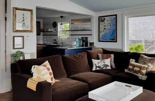 Brigands' Bay Cottage | Charming OBX soundfront beach box with hot tub, game room, and stunning sunsets!