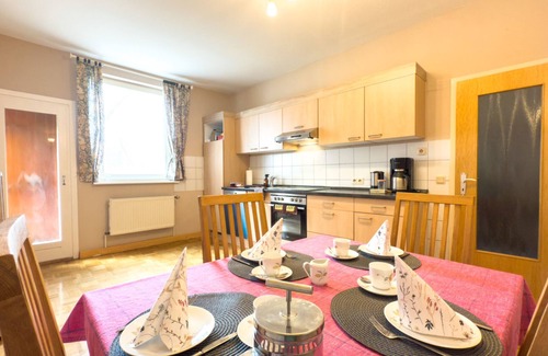 Herzberg am Harz Apartment | Charming old building vacation apartment with terrace in Herzberg am Harz
