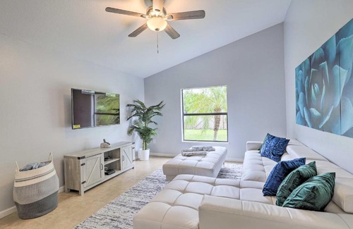 Interchange Square House | Charming Palm Bay Retreat with Spacious Yard!