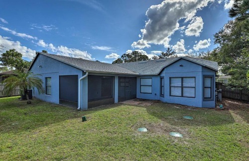 Interchange Square House | Charming Palm Bay Retreat with Spacious Yard!