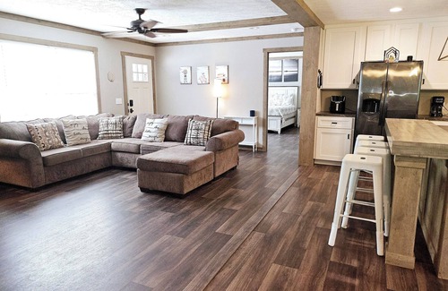 Oakhurst House | Charming, private 3-BR home in lovely Coldspring with WiFi and fenced yard.