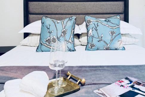 West Side House | Charming Queen Bedroom with Bathroom Vancouver West