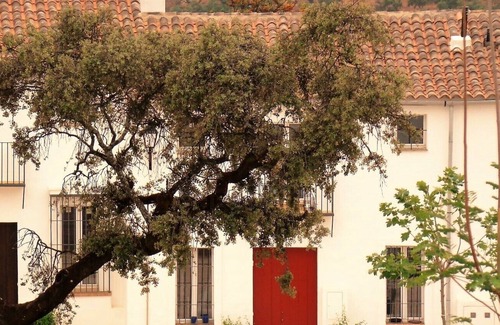 Higuera de la Sierra Villa | charming rustic house in development with pool. Perfect for family