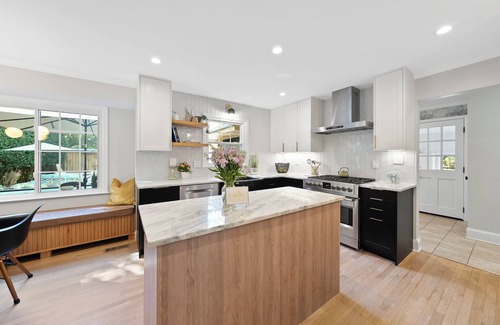 North Raleigh House | Charming Raleigh Getaway - Spacious 5BR Home w/Private Pool, Hot Tub & Privacy