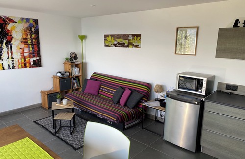 Viggianello Apartment | Charming renovated apartment, 2 pers., breathtaking view between sea & mountains "U Nidu".