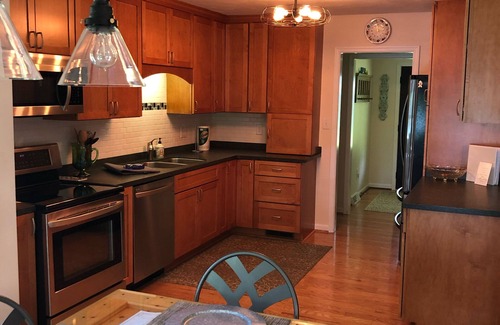 Moneta House | Charming Renovated Waterfront Home with Sunset Views & Deep Water on Wide Cove