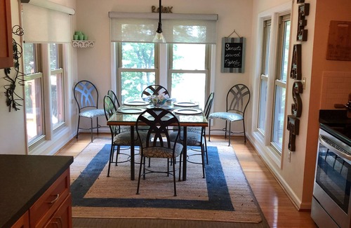 Moneta House | Charming Renovated Waterfront Home with Sunset Views & Deep Water on Wide Cove