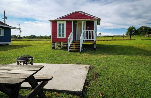 Plantersville Cabin | Charming Rustic Cabin w/Lake view and Country Hills - Family Farms - Cabin 7