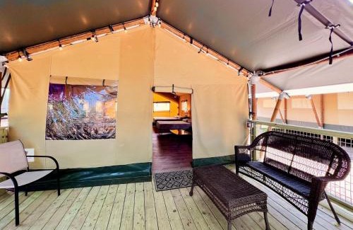 Fentress Other | Charming Safari Tent with Fire Pit and Barbecue in Staples, Texas