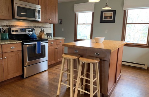 Vineyard Haven House | Charming salt box in quiet woodsy neighborhood - centrally located!