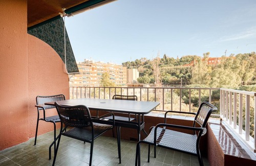 La Font de la Guatlla Apartment | Charming Sants-Montjuic 2BR w/Balcony, by Blueground