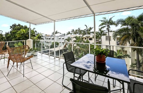 Trinity Beach Condo | Charming Seaside Condo with Balcony & Pool, Steps from Trinity Beach