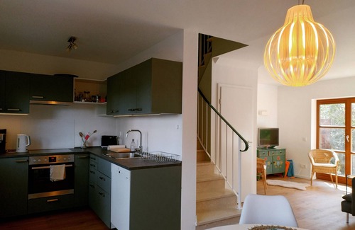Diessen am Ammersee House | Charming semi-detached house in Diessen at Lake Ammersee with two terraces