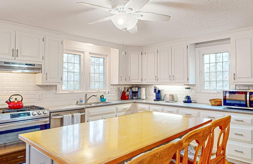 East Dennis House | Charming & spacious Cape Cod Eden by the beach with pool, hot tub & fireplace