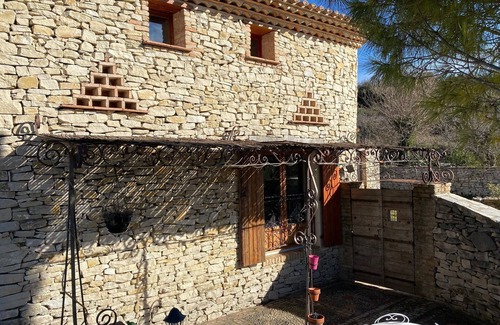 Larnas Villa | Charming stone house 8 persons with swimming pool Larnas Ardèche Provençale