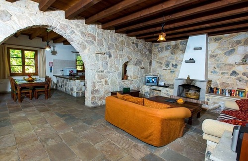 Miliou Villa | Charming Stone Villa, Private Pool, Jacuzzi, Beautiful Views to the Orange Groves in Miliou Village!