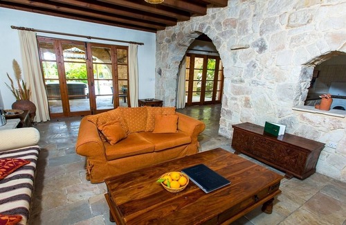 Miliou Villa | Charming Stone Villa, Private Pool, Jacuzzi, Beautiful Views to the Orange Groves in Miliou Village!