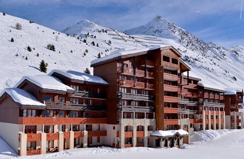 Belle Plagne Apartment | Charming studio 4 pers, ski-in/ski-out, balcony, ski locker