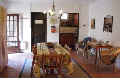Paziols Apartment | Charming Studio Apartment in Hillside Village with Quiet, Private Courtyard