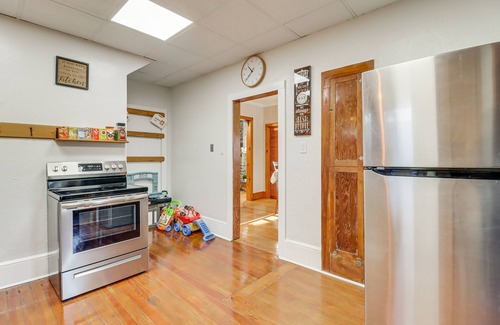 Tannersville House | Charming Tannersville Home w/Fire Pit + Deck!
