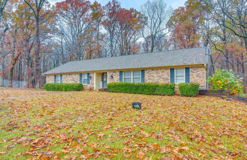 Jackson House | Charming Tennessee Retreat with Fireplace and Grill!