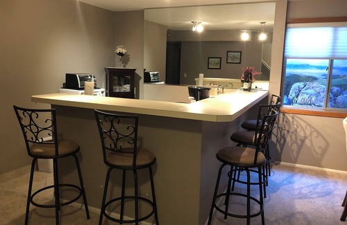 Northglenn House | Charming townhome private basement, large living area with many amenities