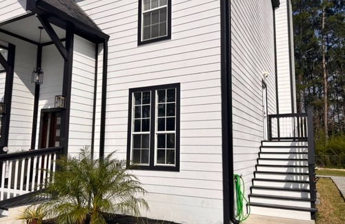 Spring Apartment | Charming Urban Retreat: Where City Life Meets Farmhouse Serenity.