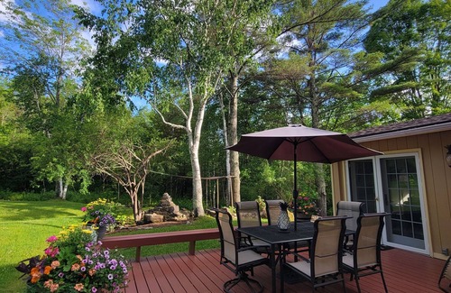 Dorset House | Charming Vermont Home on 7 Acres w/Hot Tub, Fireplace and Pond!