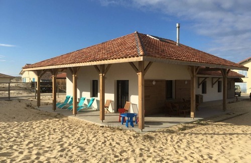 Saint-Girons Plage House | CHARMING VILLA "LES CHARDONS BLEUS" - EXCEPTIONAL LOCATION ON DUNE.