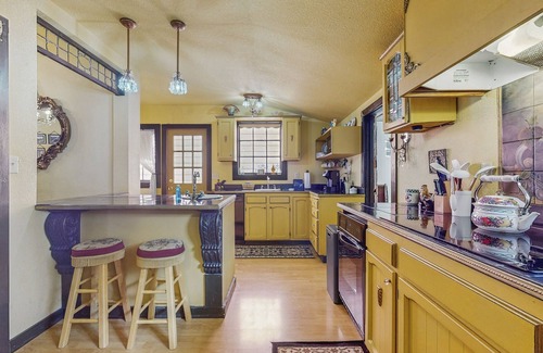 Ferndale House | Charming Victorian gem with 11-foot ceilings, patio area & washer/dryer