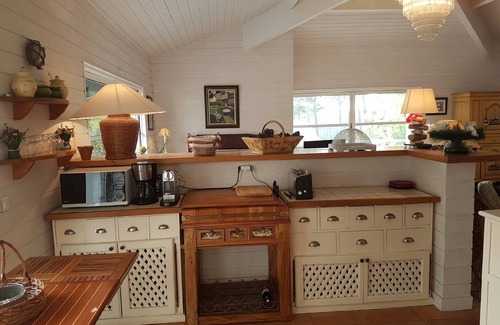 Le Canon House | Charming villa with heated swimming pool between pool and ocean at Cap Ferret