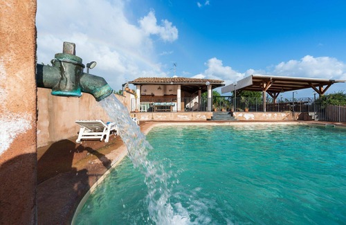 Coste House | Charming villa with pool, blossoming garden & view