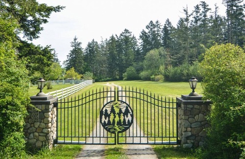 Friday Harbor House | Charming waterfront 4 br gated estate on 8 acres with private beach and buoy.