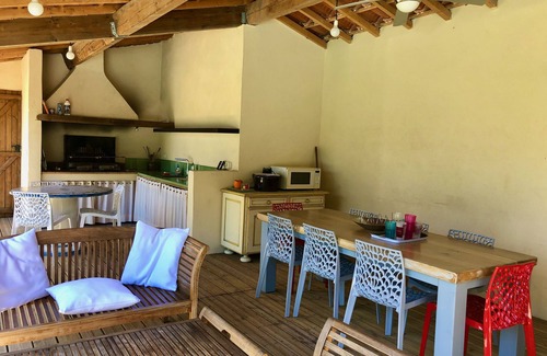 Montady Villa | Charming, well-equipped villa with heated swimming pool in large grounds 4*