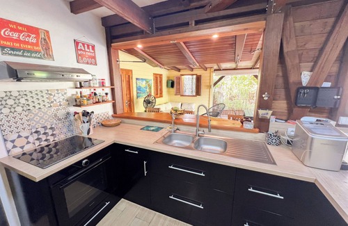 Terre-de-Haut Villa | Charming wooden Creole villa with small swimming pool, close to the beaches