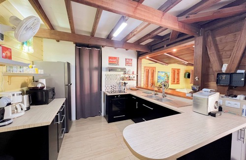 Terre-de-Haut Villa | Charming wooden Creole villa with small swimming pool, close to the beaches