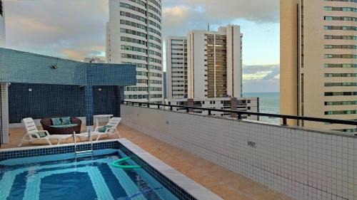 Pina Apartment | Charmoso Apartamento - Vista Mar - Boa Viagem