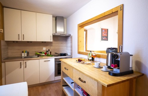 Ardez Apartment | Chasa Campell: The flat is on the first floor of an Engadine house