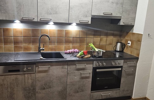 Vulpera Apartment | Chasa La Plavna: Charming 2.5 room flat with large balcony near the golf course