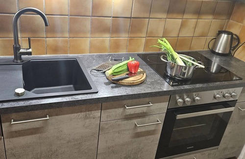 Vulpera Apartment | Chasa La Plavna: Charming 2.5 room flat with large balcony near the golf course