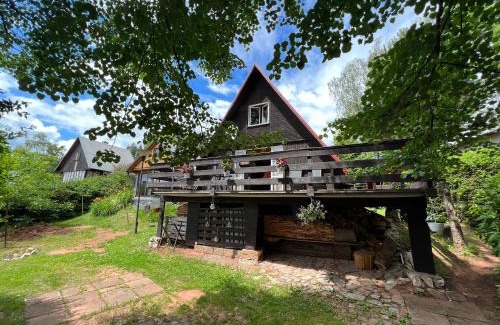 Stare Buky Cabin | Chata u rybníka
