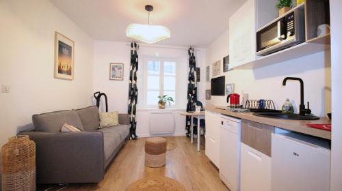 Verdun Apartment | CHATEL - Centre Ville - 1 Lits - Canapé convertible - Chambre communicante - Parking Proche - Géré par PrestaZen'Services