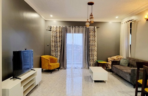 Kampala Apartment | Chayil Loft Bahai, 1bedroom/1bathroom,free;wifi,parkin,laundry,next 2BahaiTemple